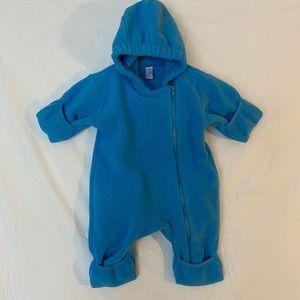 Lands End baby fleece Bunting, Size 3 Months- NWOT- MAKE AN OFFER!!